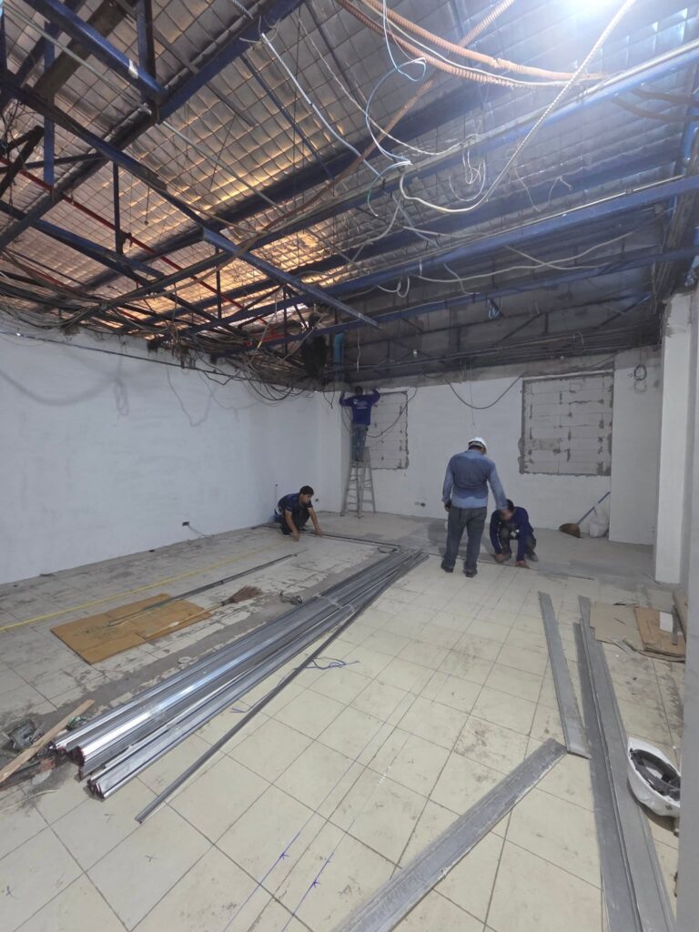 Building Renovation Before 5